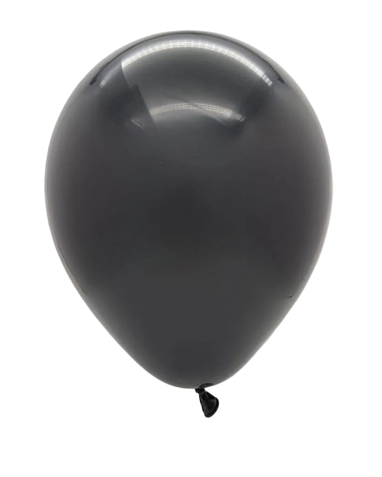 260K Kalisan Black Latex 50CT Balloons