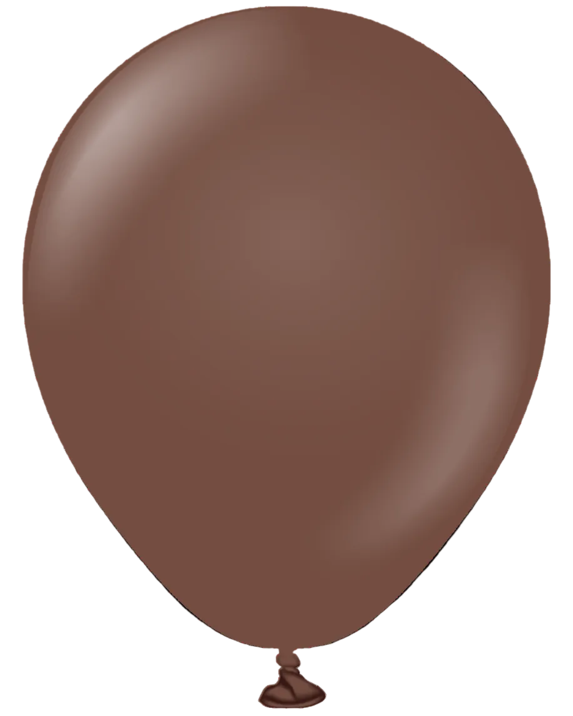 Kalisan 5" Latex Chocolate Brown 50CT Balloons