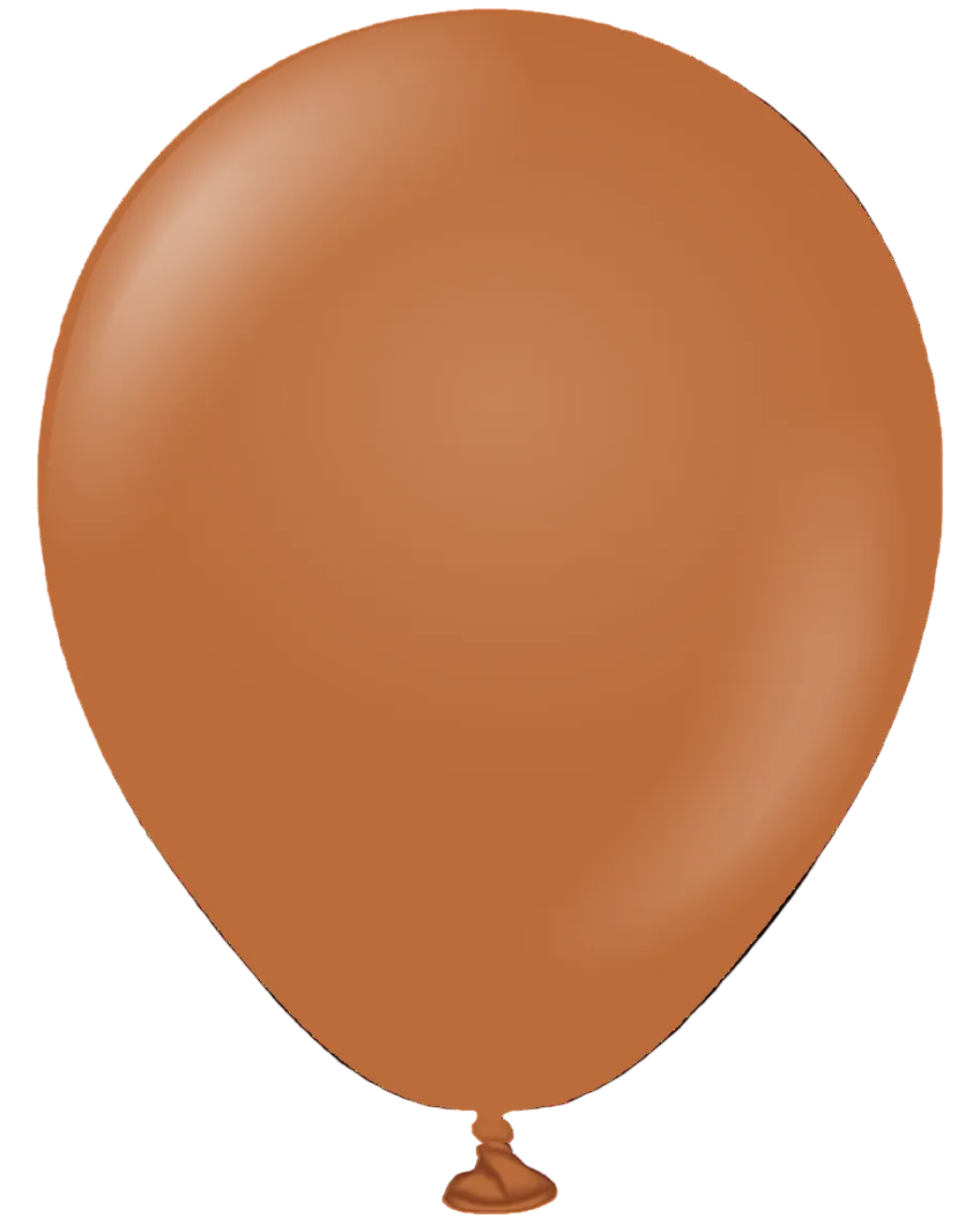 Kalisan 18"Latex Caramel Brown 25CT Balloons