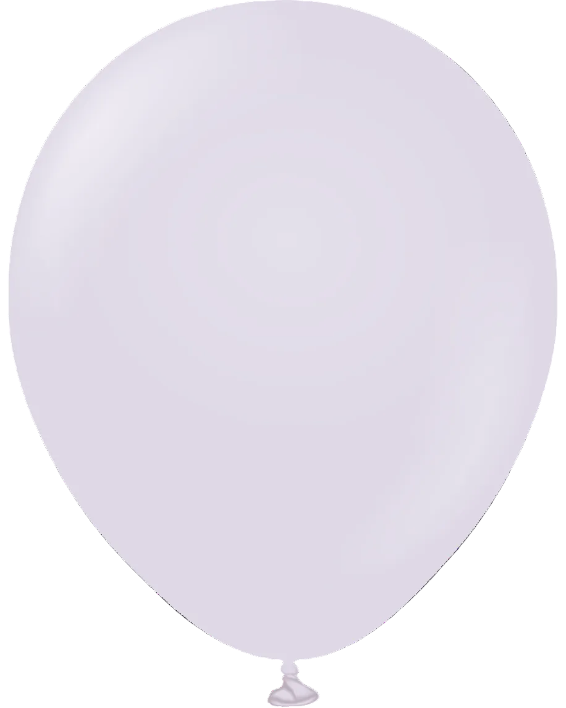 White balloon on a white background