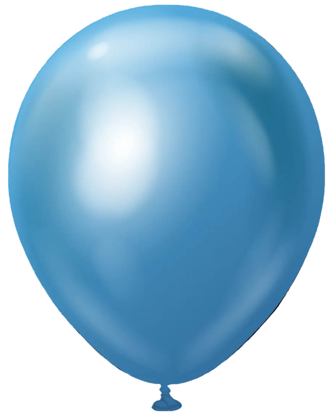 Kalisan 5" Latex Mirror Blue 50CT Balloons