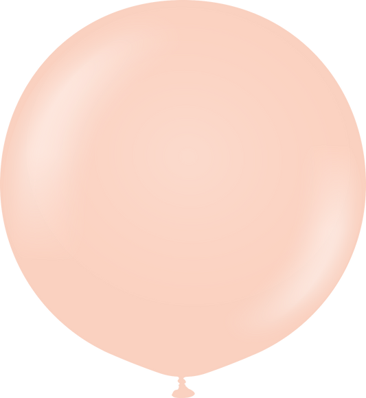 Kalisan 24"Latex Macaron Salmon 50CT Balloons
