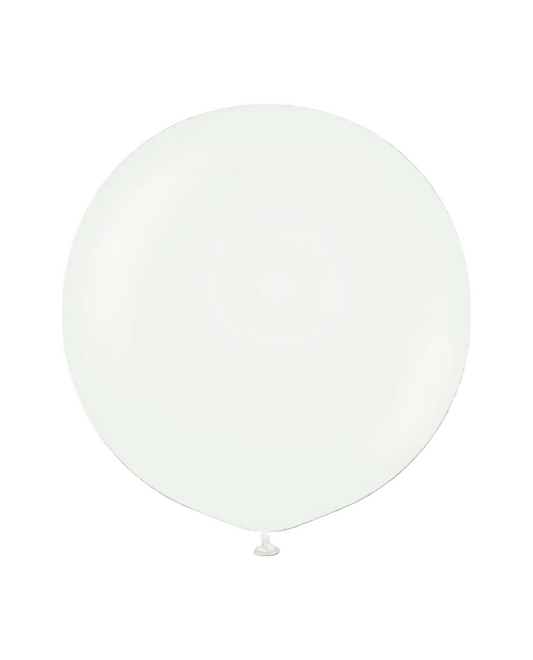 Kalisan 36"Latex White 2CT Balloons