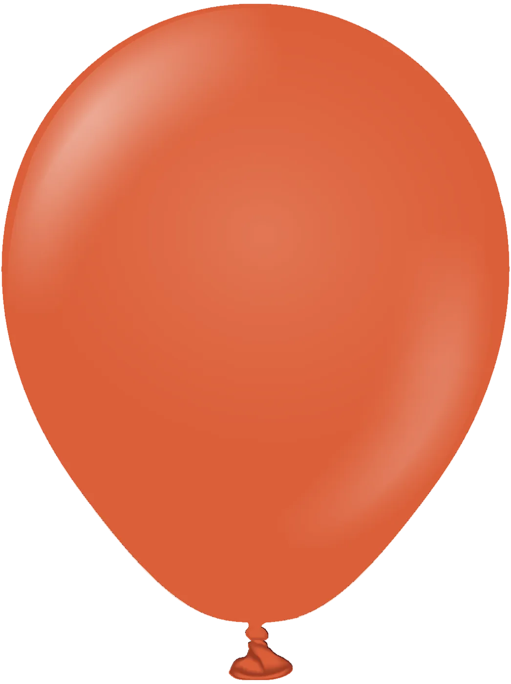 Kalisan 12"Latex Retro Rust Orange 50CT Balloons