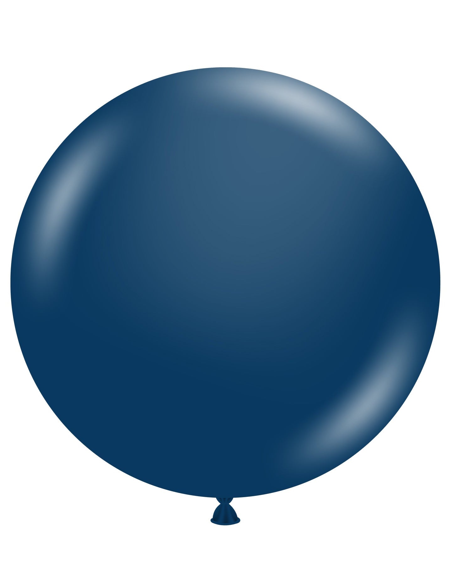 Green balloon on a white background