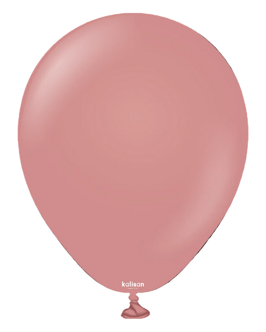 Sempertex 18" Latex Deluxe Rosewood  25CT Balloons