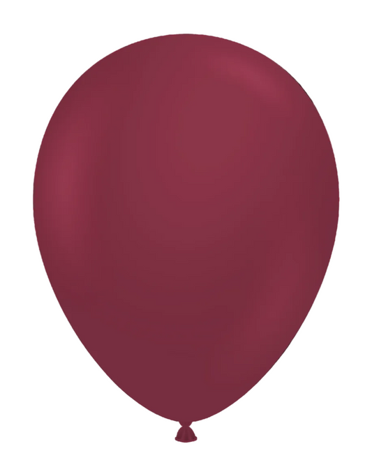 Tuftex 17"Latex Scarlett  50CT Balloons