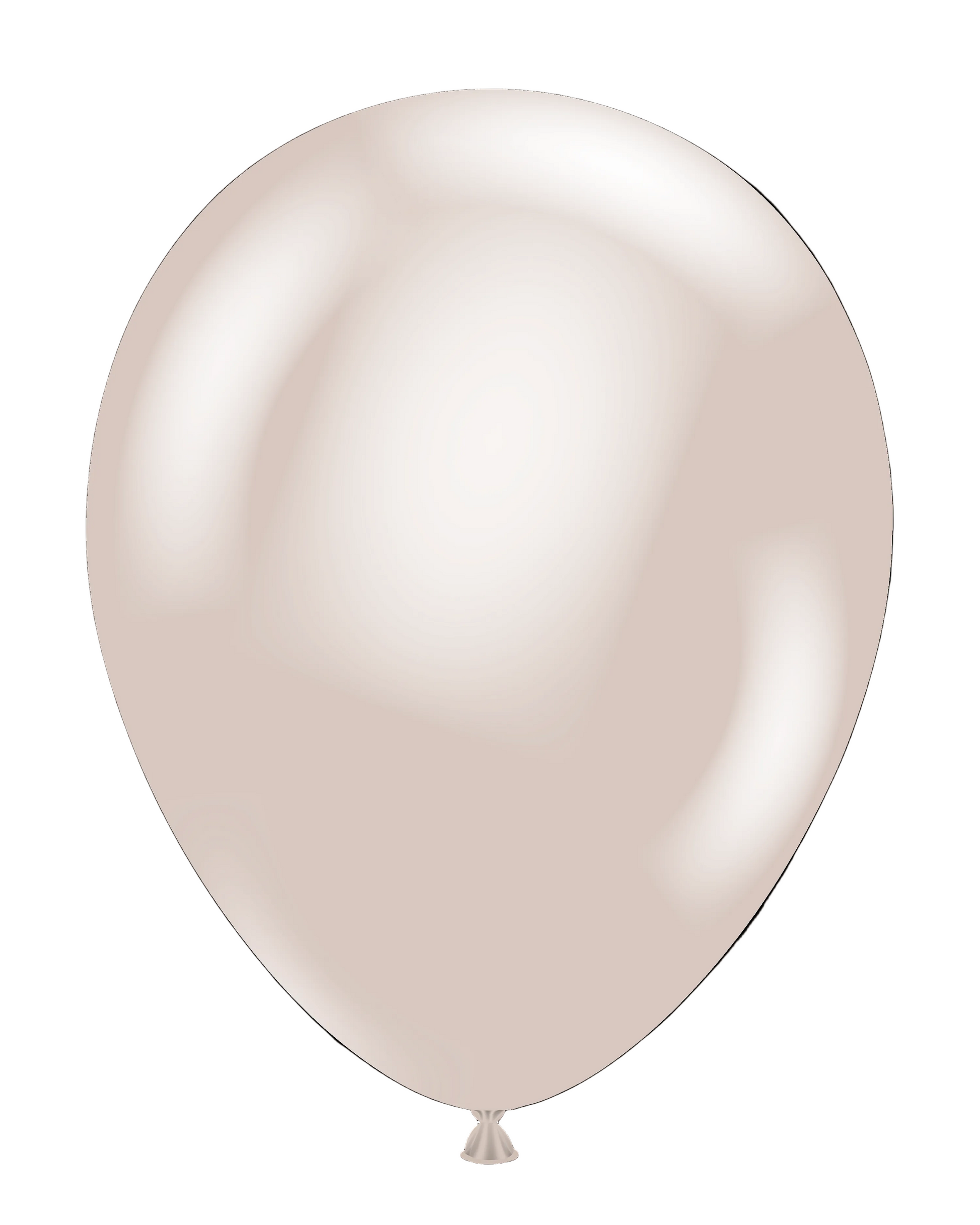 White balloon on a white background