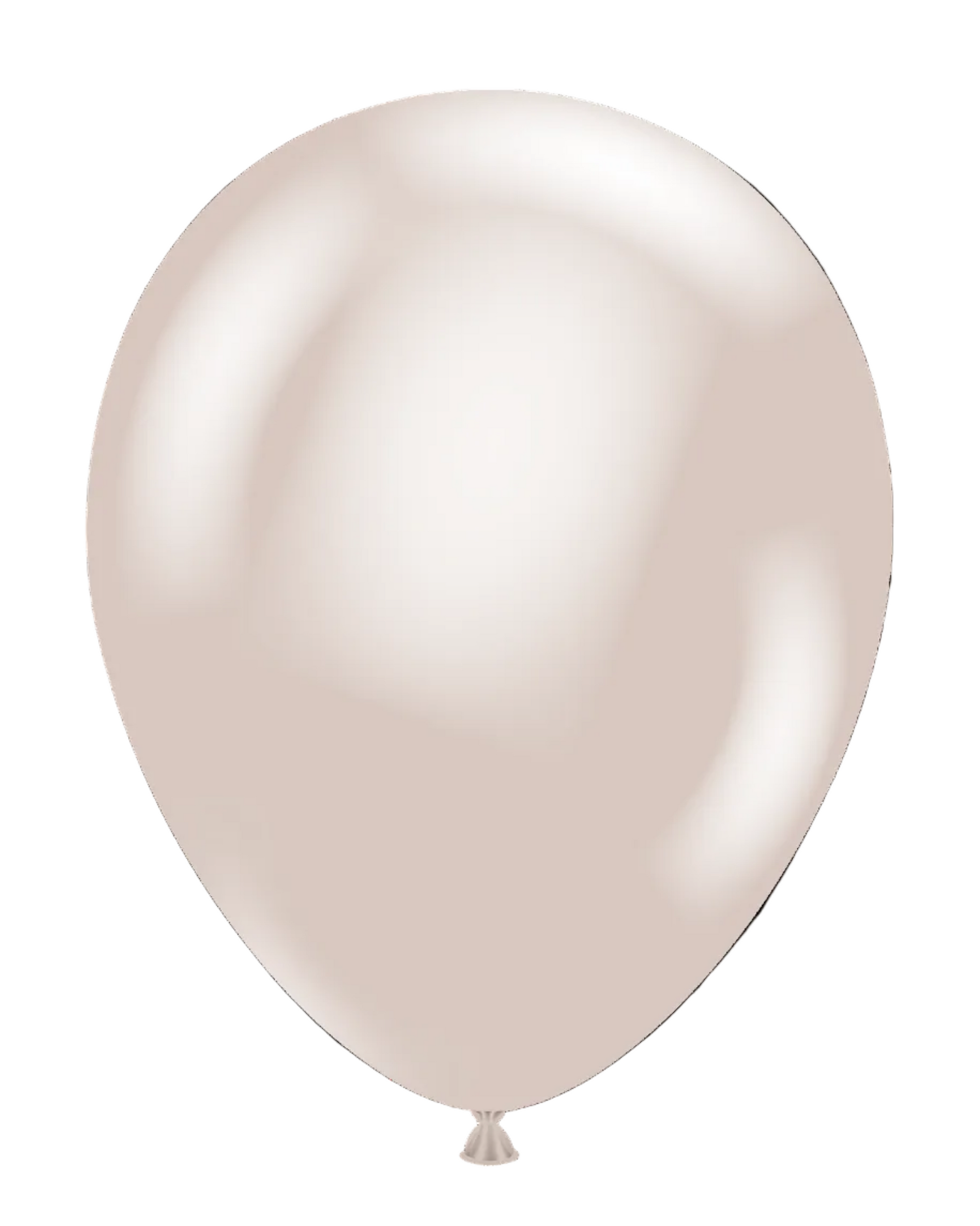White balloon on a white background