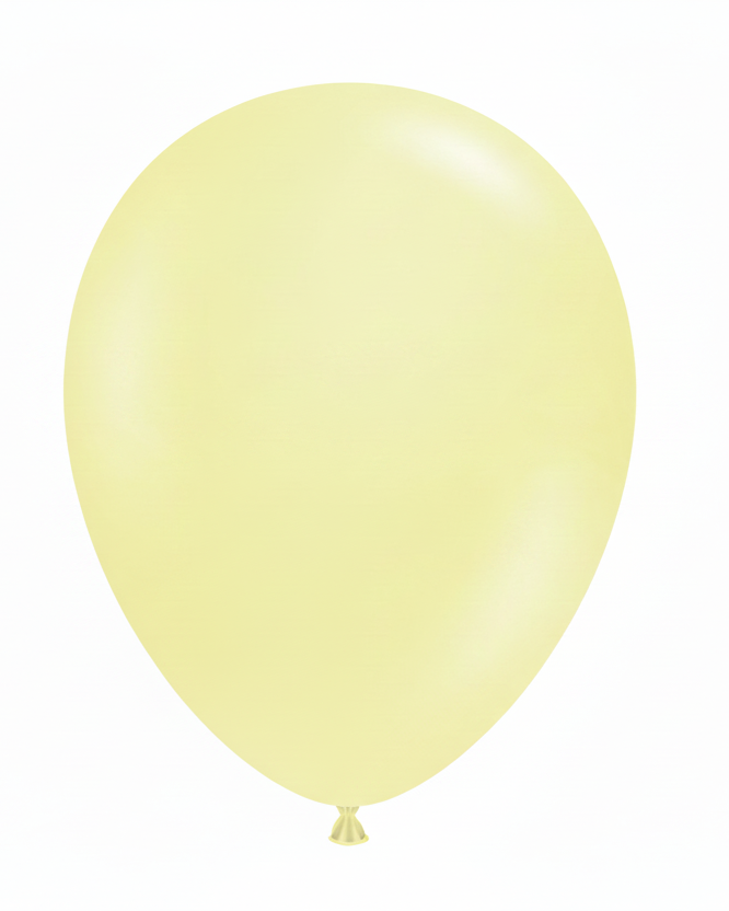 Tuftex 17"Latex Lemonade 50CT Balloons