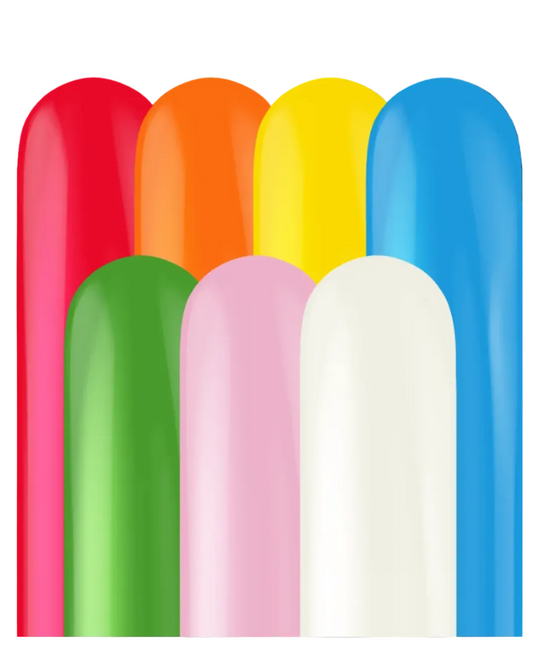 TT-260's Standard Assorted 50 CT Latex Balloons