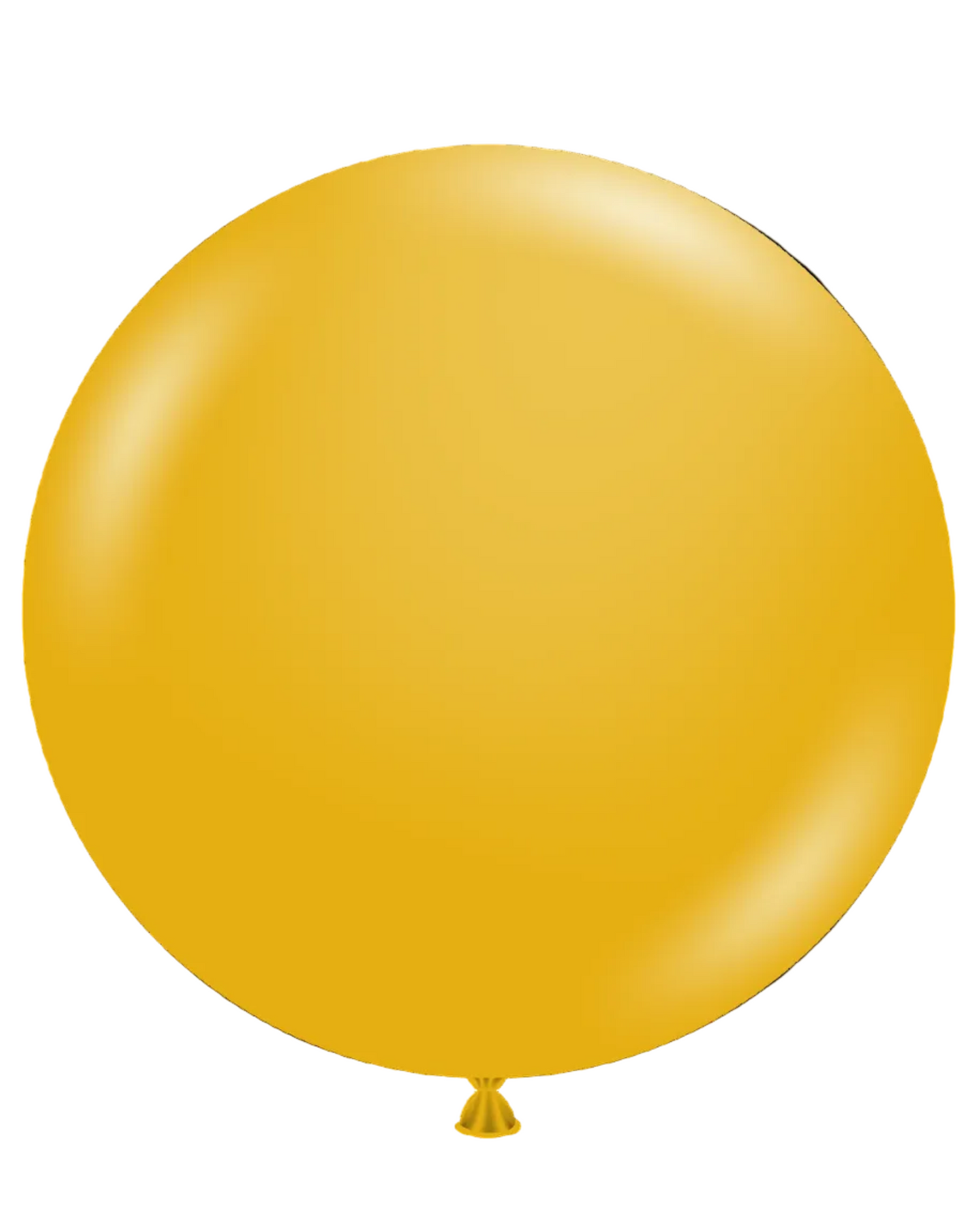 Tuftex 24"Latex Mustard 3CT Balloons