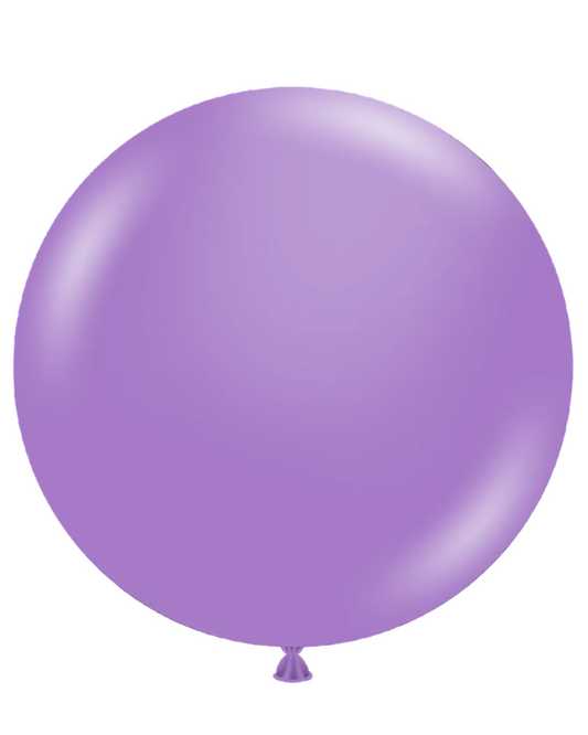 Tuftex 24"Latex Lavender 3CT Balloons