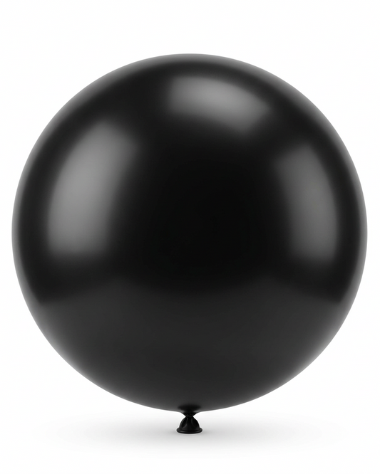 Tuftex 36"Latex Black 2CT Balloons
