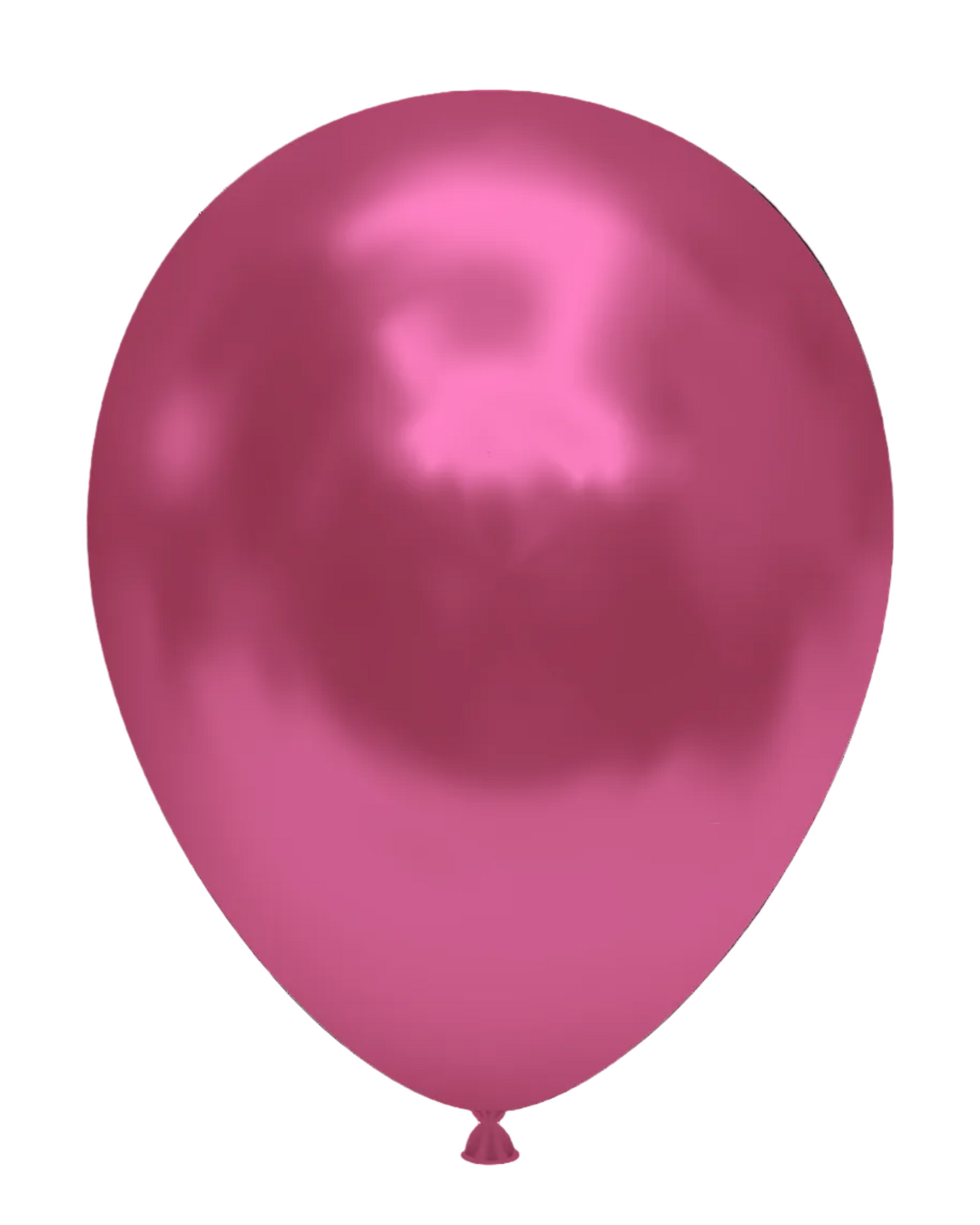 Pink balloon on a white background