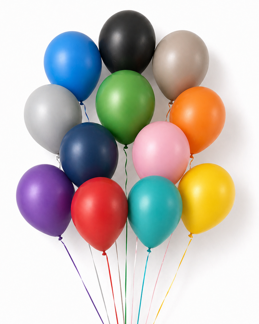 11" Latex Balloon Regular Colors (Choose Colors)