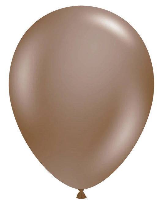 Tuftex 5" Latex Cocoa 50CT Balloons