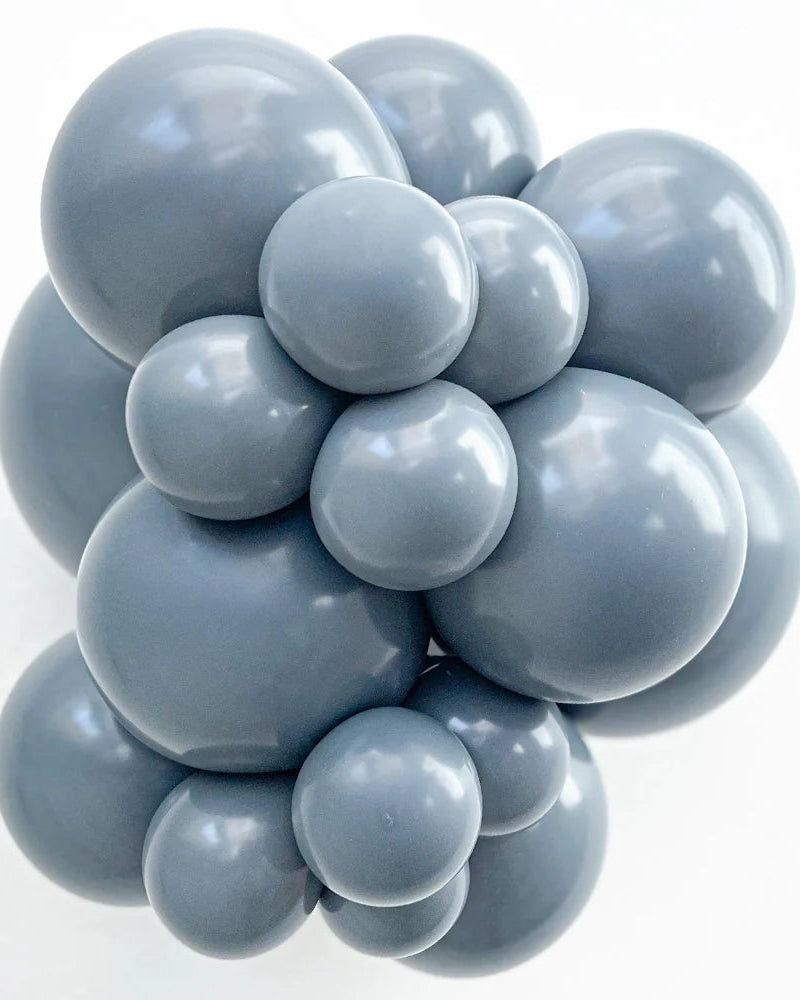 Tuftex 5"Latex Gray Smoke 50CT Balloons