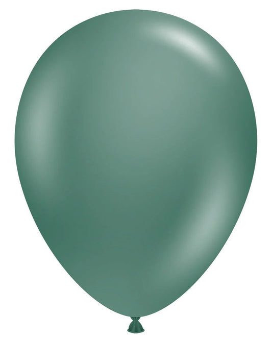 Tuftex 11"Latex Evergreen 100CT Balloons