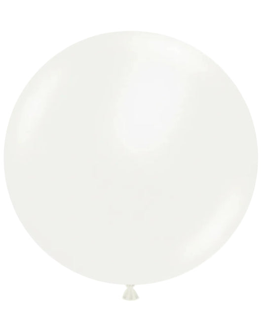 Tuftex 17"White Latex Balloons