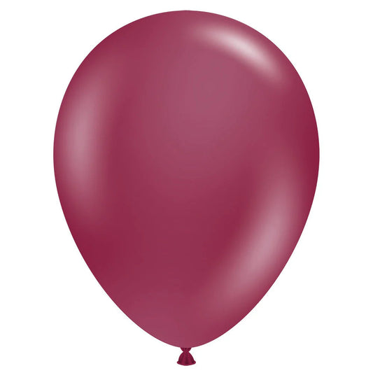Tuftex 11"Latex Sangria 100CT Balloons