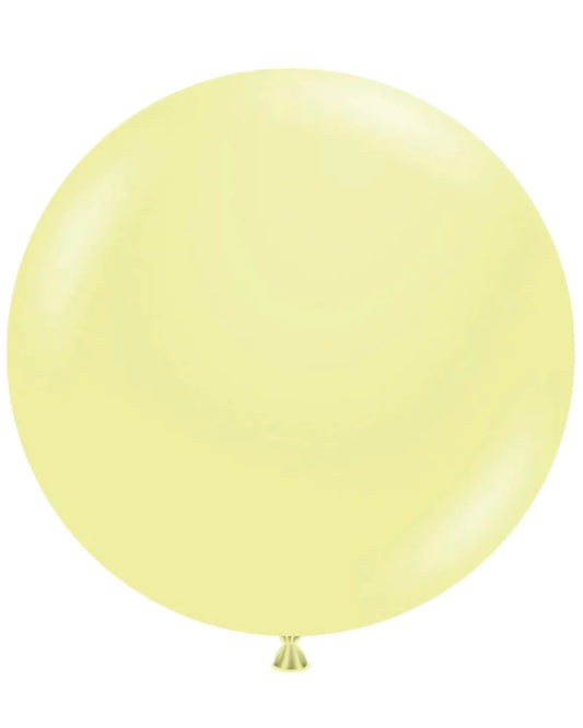 Tuftex 17"Latex Lemonade Yellow 25Ct Balloons