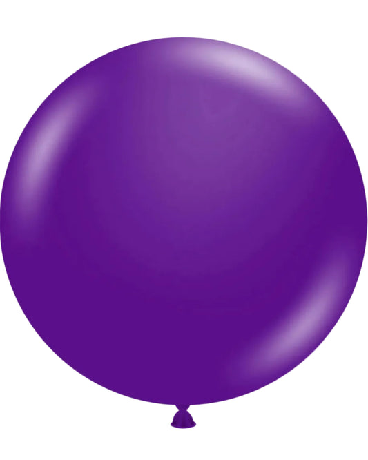 Silver balloon on a white background