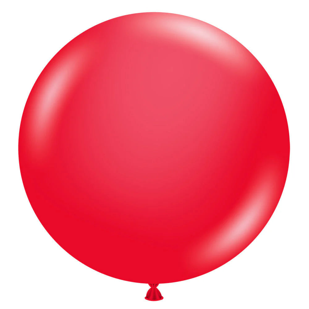 Tuftex 24"Latex Red 3CT Balloons