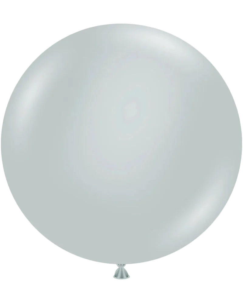Green balloon on a white background