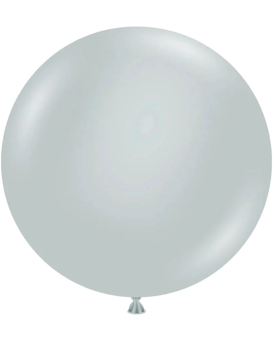 Green balloon on a white background