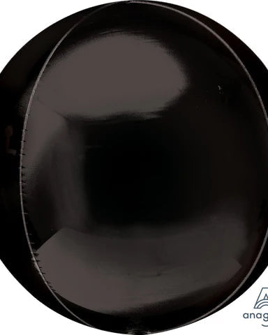 Black balloon with Anagram logo on a white background