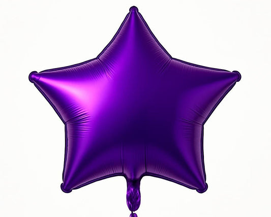 18" Purple star
