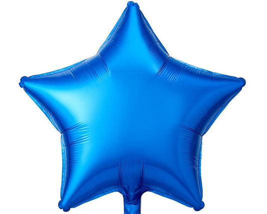 Blue Foil Star