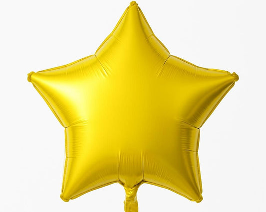 18"Yellow foil Star