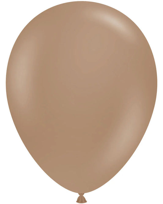 Gold balloon on a white background