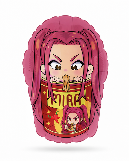 Kpop Demon Hunters Huntrix Mira Foil Balloon