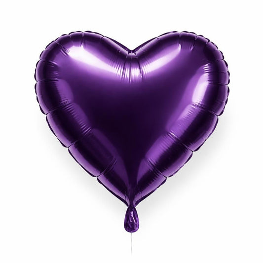 Purple Heart Foil balloon