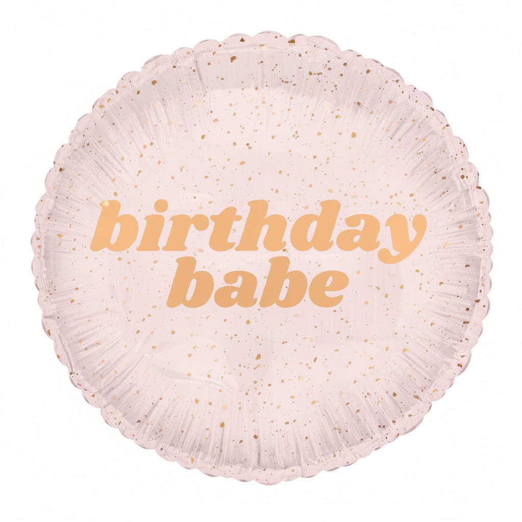 Birthday Babe balloon